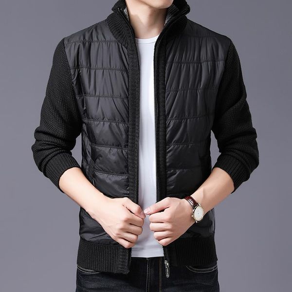 men's sweaters 2021 autumn and winter menswear plush sweater cardigan coat fashion zipper, White;black
men's sweaters 2021 autumn and winter menswear plush sweater cardigan coat fashion zipper, White;black