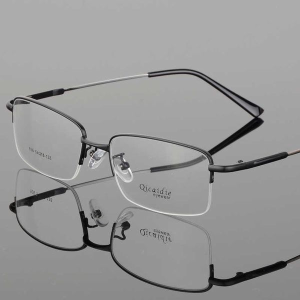 memory titanium alloy ultra light half frame men's optical spectacle anti be myopia, White;black
memory titanium alloy ultra light half frame men's optical spectacle anti be myopia, White;black