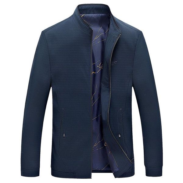 men's jackets fashion 2021 spring autumn casual jacket middle age men stand collar coat outerwear plus size, Black;brown
men's jackets fashion 2021 spring autumn casual jacket middle age men stand collar coat outerwear plus size, Black;brown
