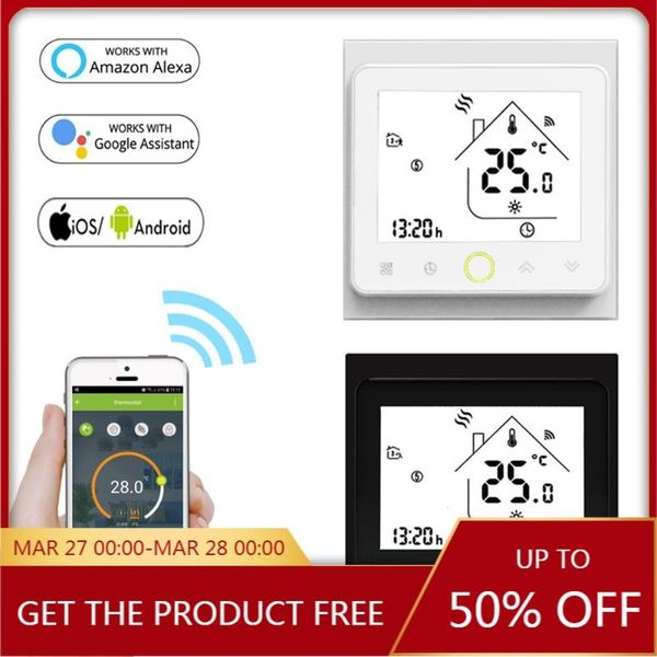 smart home control wifi thermostat bht-002gbw electric heating lcd temperature adjustment controller gadgets
smart home control wifi thermostat bht-002gbw electric heating lcd temperature adjustment controller gadgets