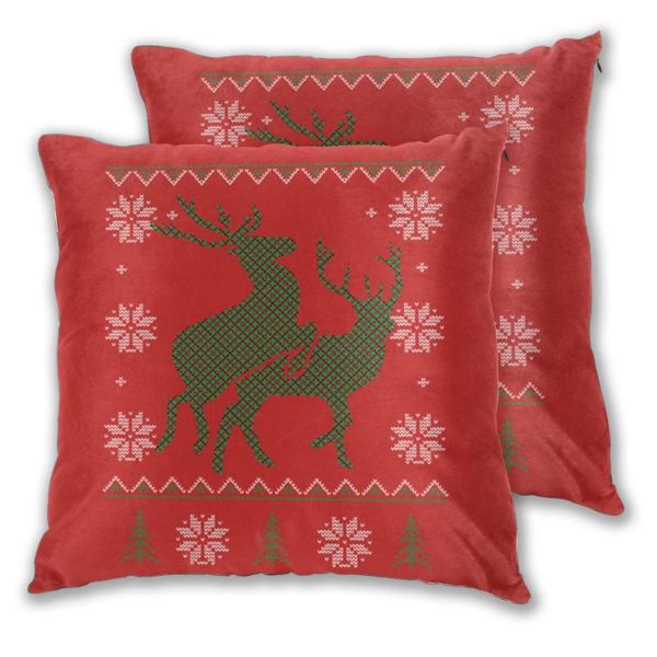 throw pillows case reindeer humping - ugly christmas sweater style sofa decorative pillow cushions cover cushion/decorative
throw pillows case reindeer humping - ugly christmas sweater style sofa decorative pillow cushions cover cushion/decorative