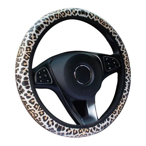 steering wheel covers leopard print leather elastic cover without inner ring for 37cm-38 cm/14.6"-15" univesal m size
steering wheel covers leopard print leather elastic cover without inner ring for 37cm-38 cm/14.6"-15" univesal m size