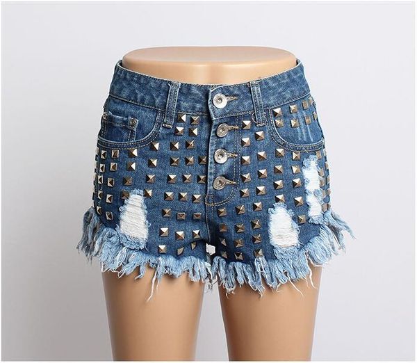 women's shorts 2021 summer fashion jean vintage tassel rivet ripped high waisted short jeans punk woman denim, White;black
women's shorts 2021 summer fashion jean vintage tassel rivet ripped high waisted short jeans punk woman denim, White;black