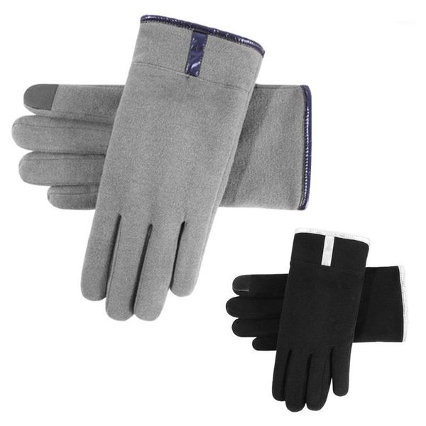 cycling gloves 1 pair men's full finger smartphone winter touching screen mittens windproof cold weather velvet1, Black
cycling gloves 1 pair men's full finger smartphone winter touching screen mittens windproof cold weather velvet1, Black