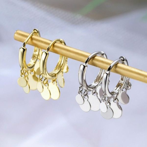 hoop & huggie caoshi bohemia style earrings for women simple metallic daily wearable accessories trendy jewelry drop, Golden;silver
hoop & huggie caoshi bohemia style earrings for women simple metallic daily wearable accessories trendy jewelry drop, Golden;silver