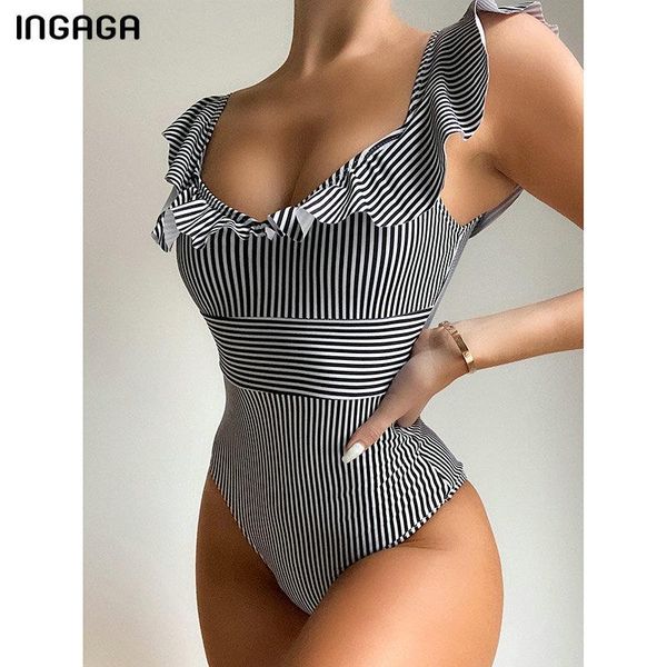 one-piece suits ingaga one piece swimsuits ruffle swimwear women push up bodysuits striped bathing suit 2021 patchwork beachwear summer
one-piece suits ingaga one piece swimsuits ruffle swimwear women push up bodysuits striped bathing suit 2021 patchwork beachwear summer