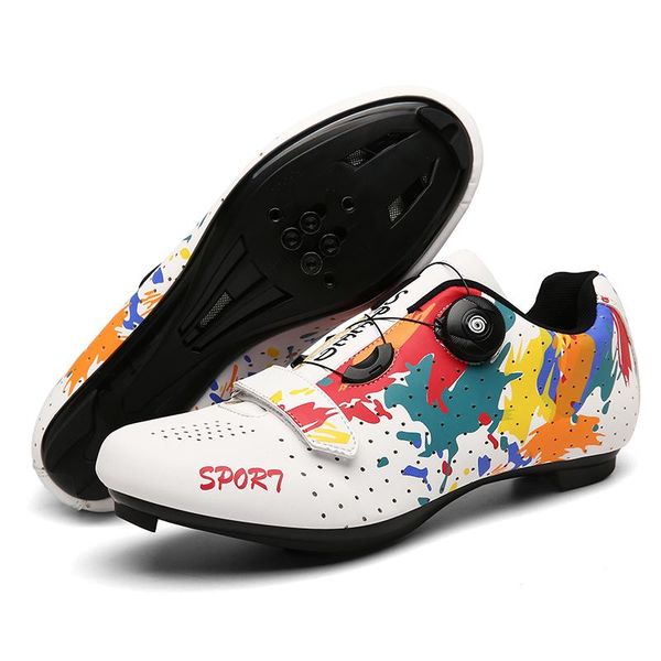 cycling footwear summer shoes men's mountain bike spikes professional competition self-locking road flat-bottom cleats, Black
cycling footwear summer shoes men's mountain bike spikes professional competition self-locking road flat-bottom cleats, Black