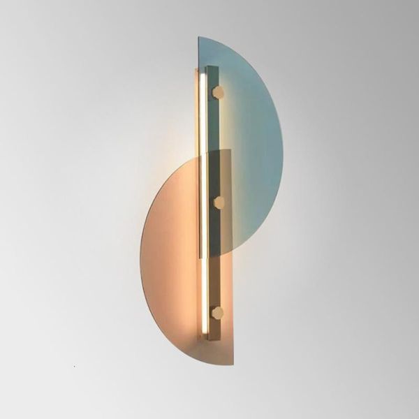 wall lamp post-modern stained glass living room bedroom semicircle design indoor light restaurant industrial led luminaire
wall lamp post-modern stained glass living room bedroom semicircle design indoor light restaurant industrial led luminaire