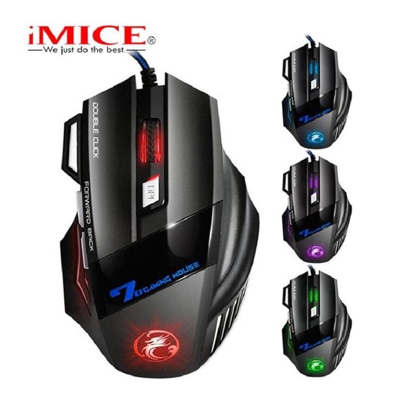 imice straight 7-button wired gaming mouse colorful rgb breathing light electronic game eating chicken x7 mice
imice straight 7-button wired gaming mouse colorful rgb breathing light electronic game eating chicken x7 mice