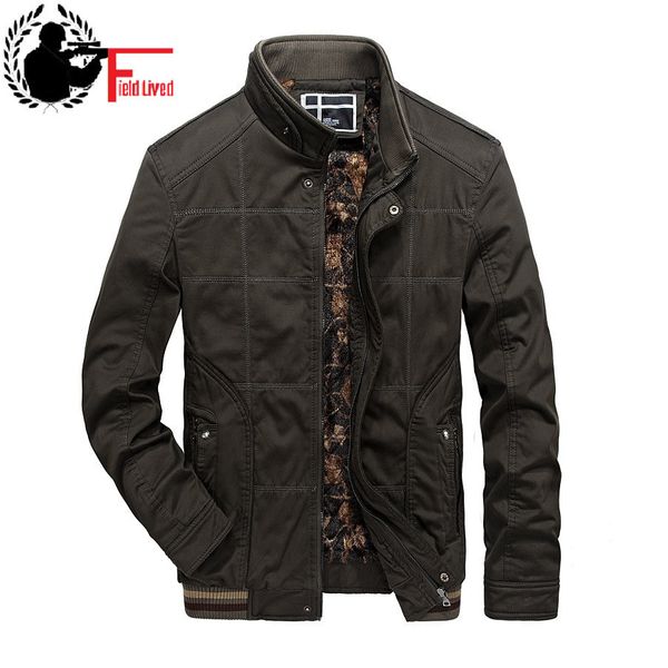 windbreaker jacket mens winter stand collar coats bomber jackets warm thicken fleece parkas male casual outerwear clothing 210518, Black;brown
windbreaker jacket mens winter stand collar coats bomber jackets warm thicken fleece parkas male casual outerwear clothing 210518, Black;brown