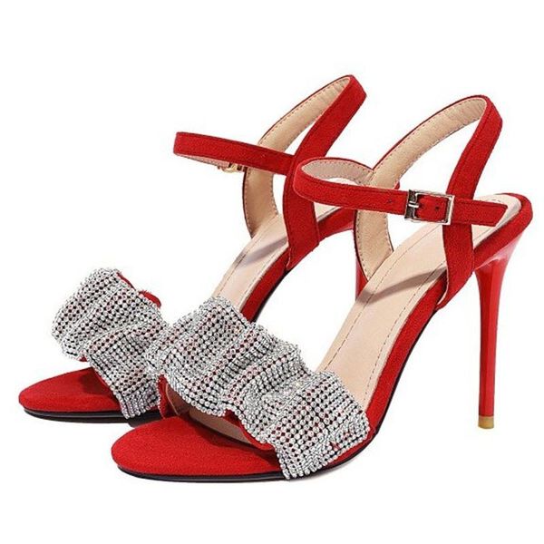 dress shoes big size 46 women heels with the wrinkle diamond surface anti-slippery open toe ankle strap summer heeled sandals slides, Black
dress shoes big size 46 women heels with the wrinkle diamond surface anti-slippery open toe ankle strap summer heeled sandals slides, Black