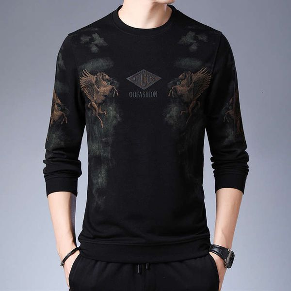 spring men's and tracksuits autumn casual sweater printed round neck pullover sportswear bottoming shirt, Gray
spring men's and tracksuits autumn casual sweater printed round neck pullover sportswear bottoming shirt, Gray