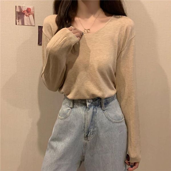 woman autumn winter collar slim womens sweaters clothing femme chandails pull hiver, White;black
woman autumn winter collar slim womens sweaters clothing femme chandails pull hiver, White;black