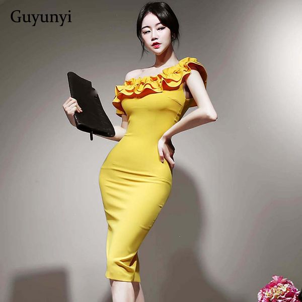 Yellow Sexy Nightclub Dress 2021 Summer High Waist Slash Neck Ruffles Off The Shoulder Temperament Elegant Party Dress Women, Cx2228
Yellow Sexy Nightclub Dress 2021 Summer High Waist Slash Neck Ruffles Off The Shoulder Temperament Elegant Party Dress Women, Cx2228