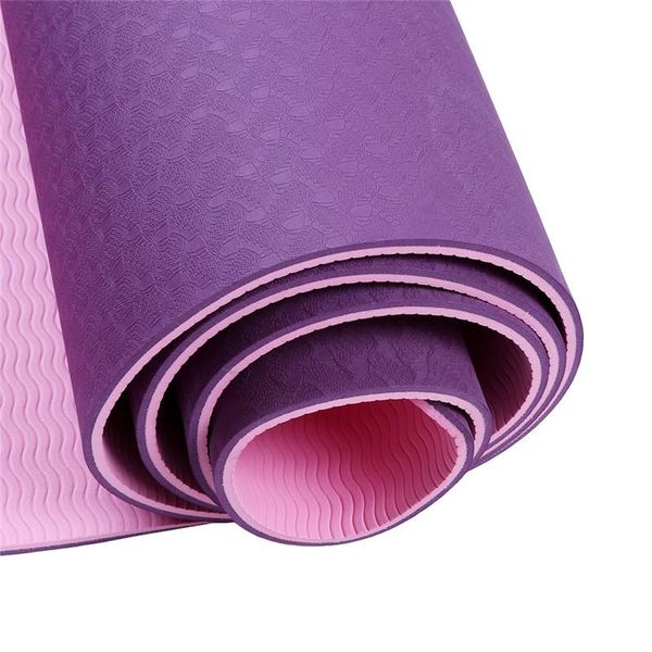 double colors yoga mat anti-skid sports fitness 6mm thick comfort foam mafor exercise pilates gymnastics mats
double colors yoga mat anti-skid sports fitness 6mm thick comfort foam mafor exercise pilates gymnastics mats