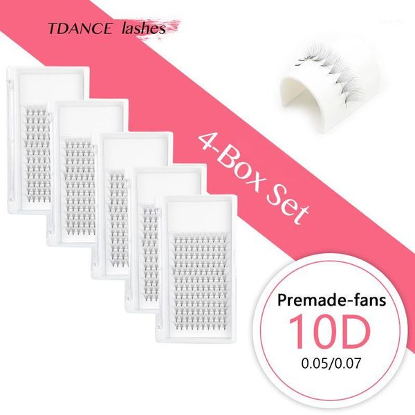 4tarys/lot 10 d short stem premade fans 0.05/0.07 lashes russian volume eyelash extensions faux mink lash extension1
4tarys/lot 10 d short stem premade fans 0.05/0.07 lashes russian volume eyelash extensions faux mink lash extension1