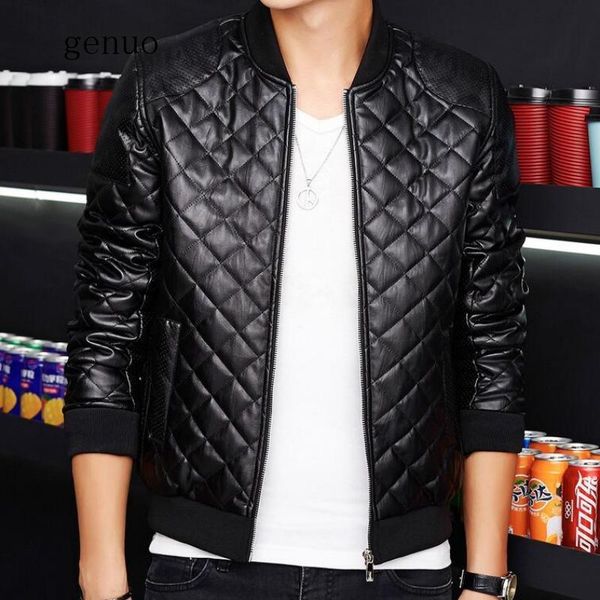 men's fur & faux winter men leather jackets coats fashion brand warm pu outerwear male motorcycle clothing, Black
men's fur & faux winter men leather jackets coats fashion brand warm pu outerwear male motorcycle clothing, Black