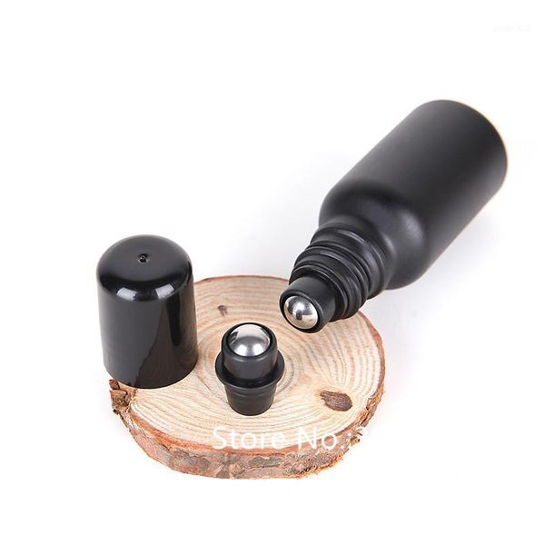 storage bottles & jars 20pc black glass essential oil roll on bottle vials stainless steel metal roller ball for perfume 10ml 1
storage bottles & jars 20pc black glass essential oil roll on bottle vials stainless steel metal roller ball for perfume 10ml 1