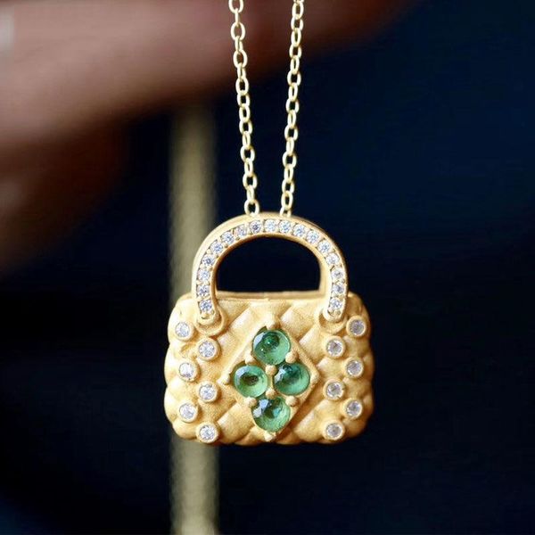 chains silver inlaid cubic zirconia pendant necklace chinese style gilded fairy messenger bag modeling charm brand jewelry
chains silver inlaid cubic zirconia pendant necklace chinese style gilded fairy messenger bag modeling charm brand jewelry