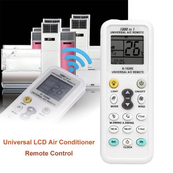 remote controlers k-1028e control universal built-in clock abs for most air conditioners
remote controlers k-1028e control universal built-in clock abs for most air conditioners