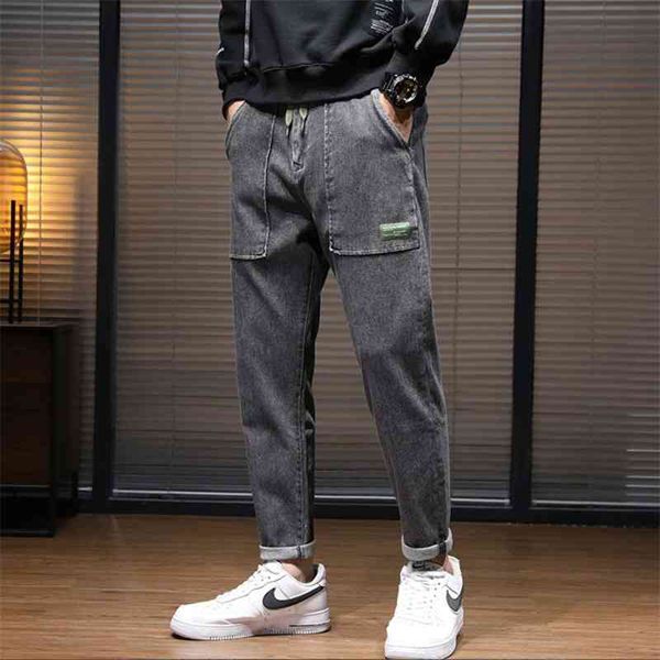 men's jeans autumn style smoke grey korean wash slim small feet versatile handsome trend stretch dy9i, Blue
men's jeans autumn style smoke grey korean wash slim small feet versatile handsome trend stretch dy9i, Blue