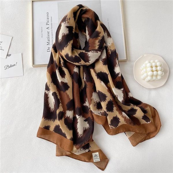 scarves jtvovo 2021 leopard print women's fashion scarf shawl outdoor windproof and warm in autumn winter, Blue;gray
scarves jtvovo 2021 leopard print women's fashion scarf shawl outdoor windproof and warm in autumn winter, Blue;gray