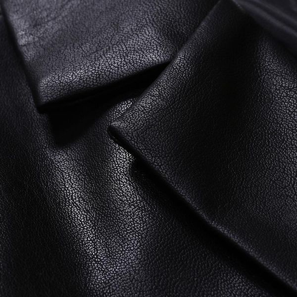 Men's Suits & Blazers PU Blazer Men Black Leather Spring Autumn Casual Suit Jacket Slim Fit Business Work Daily Life Stage Single Breas, White;black
Men's Suits & Blazers PU Blazer Men Black Leather Spring Autumn Casual Suit Jacket Slim Fit Business Work Daily Life Stage Single Breas, White;black