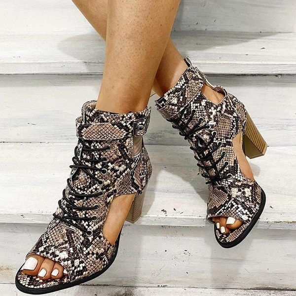 sandals fashion lace up gladiator women shoes peep toe thick high heels snake printed summer female square heel ankle strap 43, Black
sandals fashion lace up gladiator women shoes peep toe thick high heels snake printed summer female square heel ankle strap 43, Black