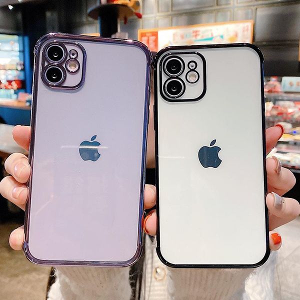cell phone pouches soft square transparent silicone case for 11 12 mini pro max xs x xr 7 8 plus se 2021 electroplated cases cover
cell phone pouches soft square transparent silicone case for 11 12 mini pro max xs x xr 7 8 plus se 2021 electroplated cases cover