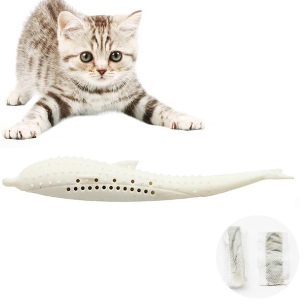 1pc funny pet toy creative safety silicone fish shape cat toothbrush teething stick with catnip training supplies toys
1pc funny pet toy creative safety silicone fish shape cat toothbrush teething stick with catnip training supplies toys
