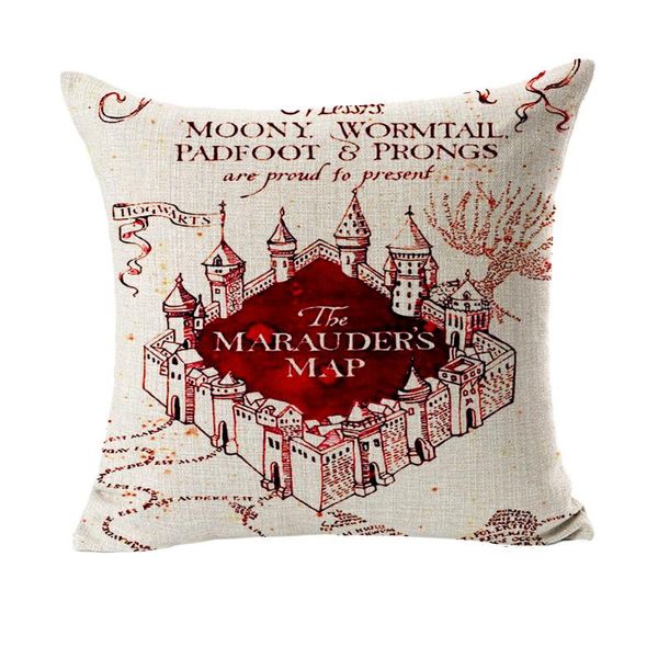 the marauder's map design massager pillow decorative vintage pillows cover home decor gift
the marauder's map design massager pillow decorative vintage pillows cover home decor gift