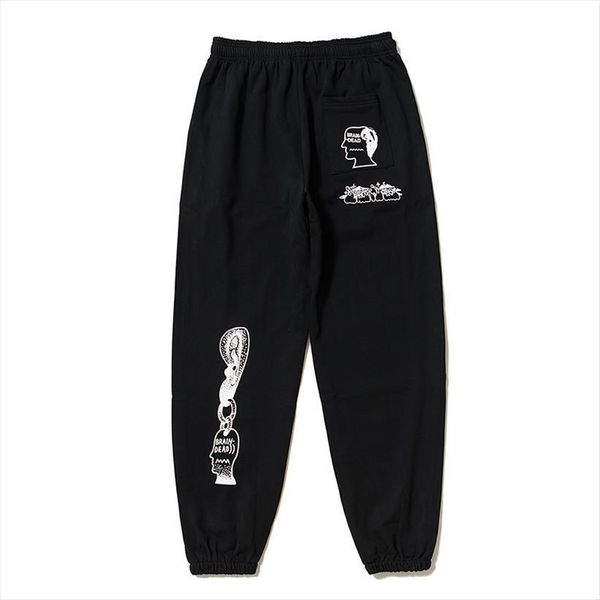 season 6 style sweatpants brain women pant dead printed kanye west hiphop men joggers cotton loose fit sportpants, Black
season 6 style sweatpants brain women pant dead printed kanye west hiphop men joggers cotton loose fit sportpants, Black