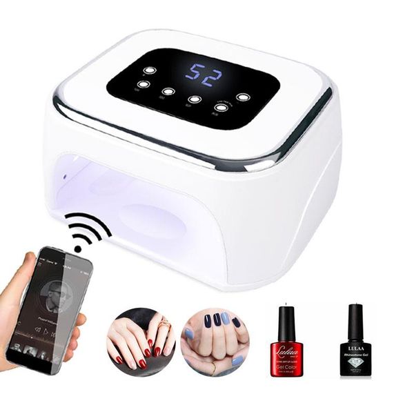 nail dryers bluetooth speaker lamp 99w led dryer for manicure curing all gel polish 42 pcs 10/30/60/90s auto sensor
nail dryers bluetooth speaker lamp 99w led dryer for manicure curing all gel polish 42 pcs 10/30/60/90s auto sensor