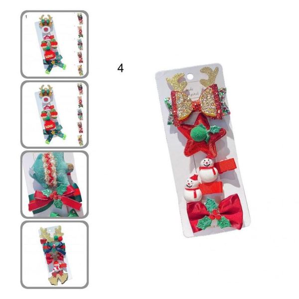 hair accessories 5pcs hairpin high-quality christmas tree bell kids clip ornaments all-match -proof, Slivery;white
hair accessories 5pcs hairpin high-quality christmas tree bell kids clip ornaments all-match -proof, Slivery;white