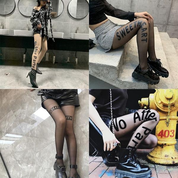 women ultra-thin sheer tattoo tights letter print silky stockings pantyhose xx9d socks & hosiery, Black;white
women ultra-thin sheer tattoo tights letter print silky stockings pantyhose xx9d socks & hosiery, Black;white