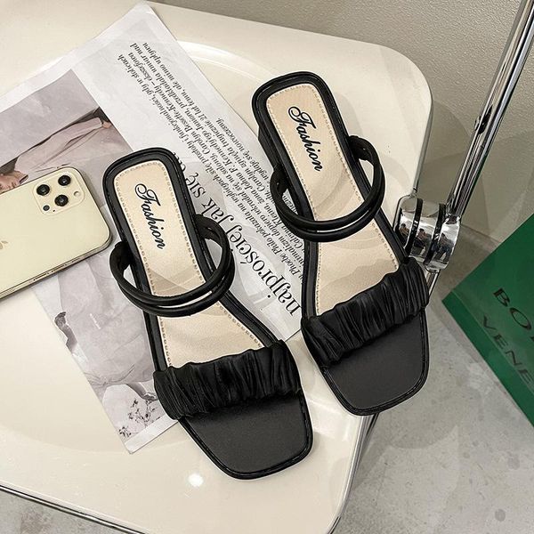 sandals aecu women's thick heel non-slip slippers casual beach shoes two ways to wear, Black
sandals aecu women's thick heel non-slip slippers casual beach shoes two ways to wear, Black