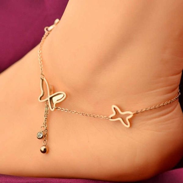 e018 simple adjustable length butterfly foot chain korean jewelry temperament single diamond tassel women's fashion accsori, Red;blue
e018 simple adjustable length butterfly foot chain korean jewelry temperament single diamond tassel women's fashion accsori, Red;blue