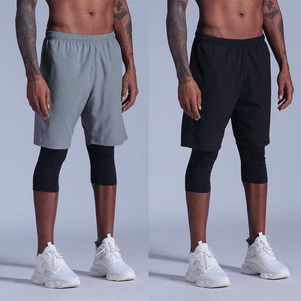 men basketball shorts sport running 2 in 1 jogging fitness training quick dry gym tight short pants, Black;blue
men basketball shorts sport running 2 in 1 jogging fitness training quick dry gym tight short pants, Black;blue