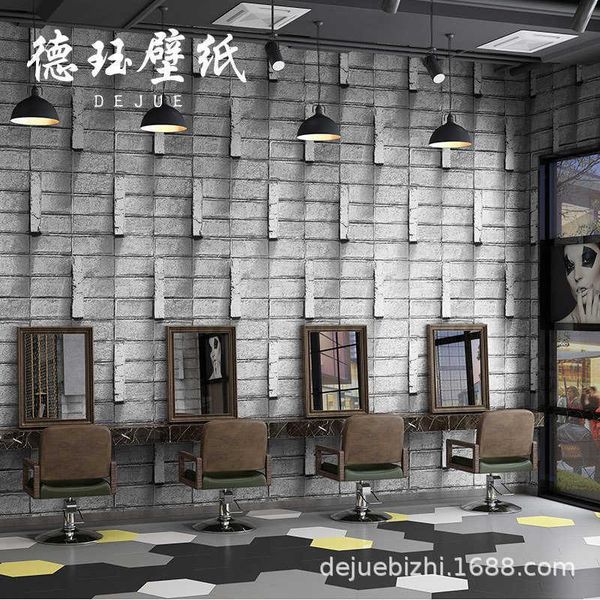 wallpapers 3d three dimensional brick pattern wallpaper antique non self adhesive hairdressing shop el barber
wallpapers 3d three dimensional brick pattern wallpaper antique non self adhesive hairdressing shop el barber