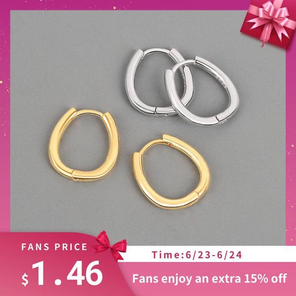 hoop & huggie 925 sterling silver oval geometric earrings female simple dainty circle earring wholesale, Golden;silver
hoop & huggie 925 sterling silver oval geometric earrings female simple dainty circle earring wholesale, Golden;silver