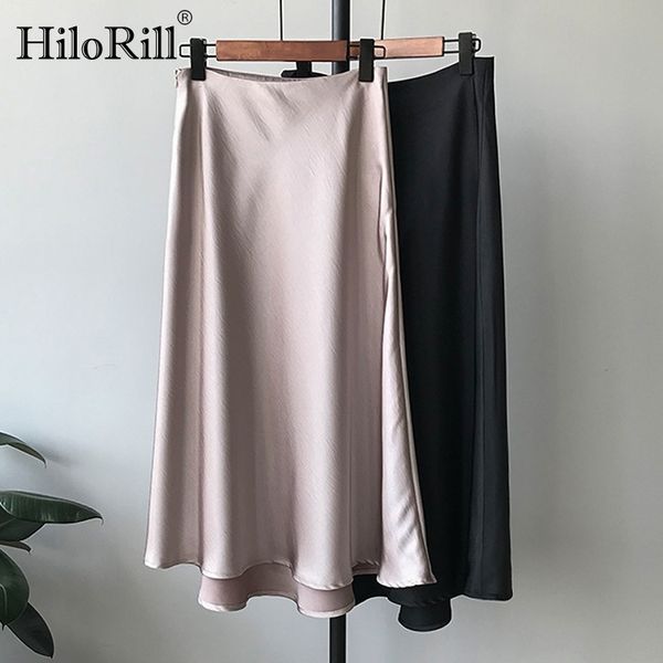 women elegant solid long skirt high waist casual loose soft s ladies office wear vintage mujer faldas 210508, Black
women elegant solid long skirt high waist casual loose soft s ladies office wear vintage mujer faldas 210508, Black