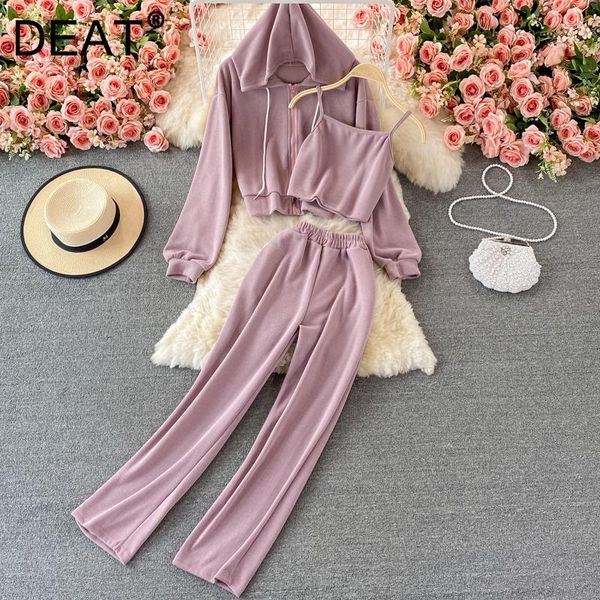 women's two piece pants deat women casual hooded sweater high waist elasticity long three set fashion autumn winter 2021 11d5009, White
women's two piece pants deat women casual hooded sweater high waist elasticity long three set fashion autumn winter 2021 11d5009, White