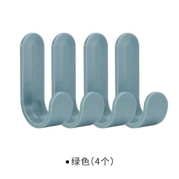 hooks & rails 4pcs /1pc towel hook plastic door hanger self adhesive wall hat racks key organizer home decor holder
hooks & rails 4pcs /1pc towel hook plastic door hanger self adhesive wall hat racks key organizer home decor holder