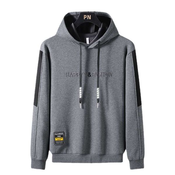 fashion sweater autumn men's loose large embroidered coat student plush warm hoodie fashion, Black
fashion sweater autumn men's loose large embroidered coat student plush warm hoodie fashion, Black