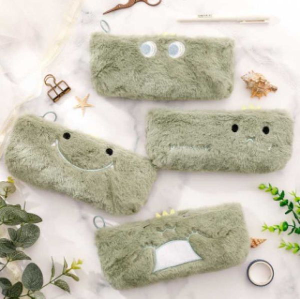 pencil bags mohamm korean creative dinosaur park plush round pen bag ins cartoon cute with large capacity stationery
pencil bags mohamm korean creative dinosaur park plush round pen bag ins cartoon cute with large capacity stationery