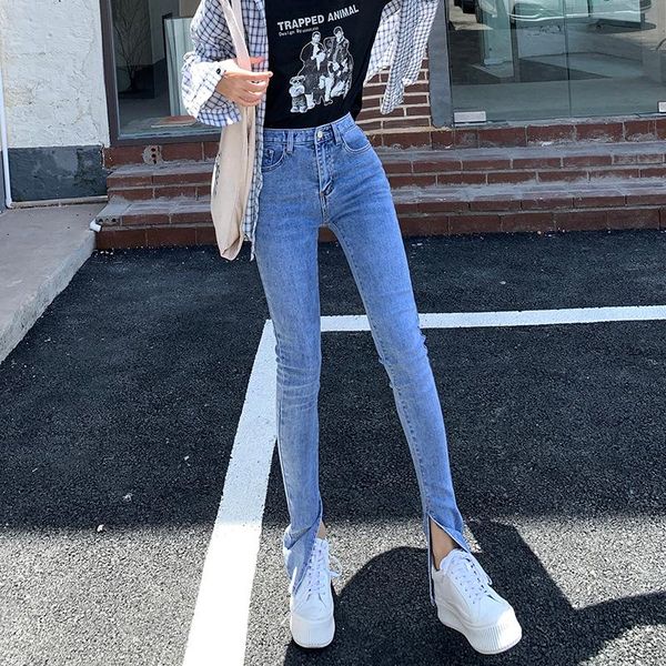 women's jeans women denim pants clothing vintage boyfriend jean streetwear straight pencil bifurcation, Blue
women's jeans women denim pants clothing vintage boyfriend jean streetwear straight pencil bifurcation, Blue