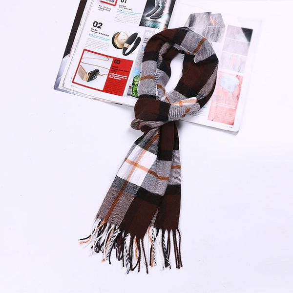 scarves autumn and winter imitation cashmere men's warmth british plaid warm gift scarf, Blue;gray
scarves autumn and winter imitation cashmere men's warmth british plaid warm gift scarf, Blue;gray