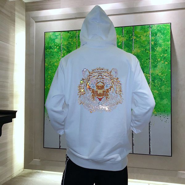 men's hoodies & sweatshirts oversized animal hoodie strass quality superior luxury street design with male sweater h5vd, Black
men's hoodies & sweatshirts oversized animal hoodie strass quality superior luxury street design with male sweater h5vd, Black