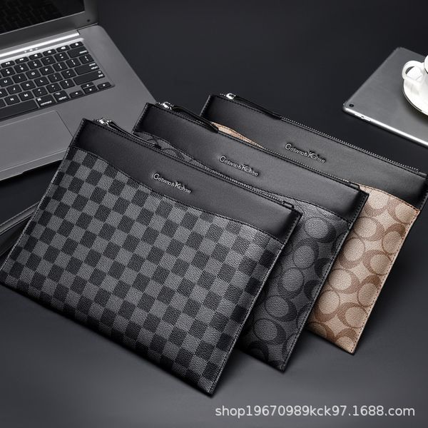 wallet men's bag luxury handbag large capacity envelope high-end 2021 fashion, Red;black
wallet men's bag luxury handbag large capacity envelope high-end 2021 fashion, Red;black