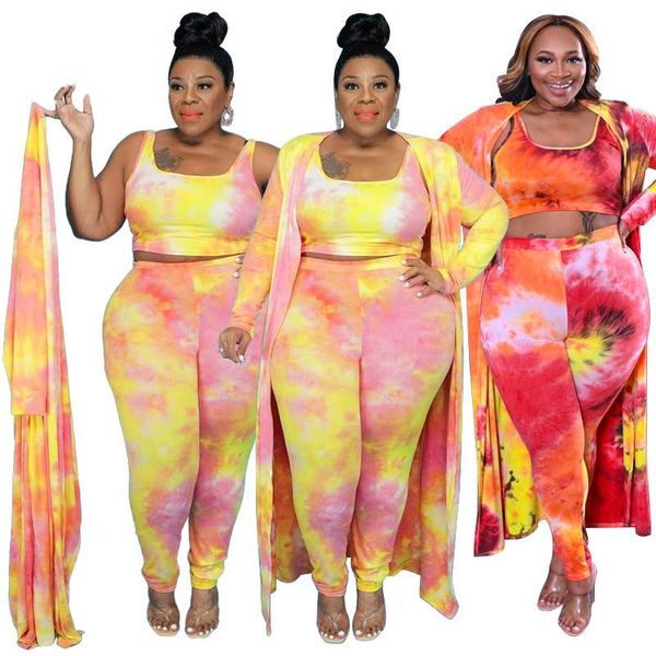 plus size tracksuits 3 piece set women sets outfits suit long coat and pencil pants tie dye printed night clubwear fall clothes 5xl, Black
plus size tracksuits 3 piece set women sets outfits suit long coat and pencil pants tie dye printed night clubwear fall clothes 5xl, Black
